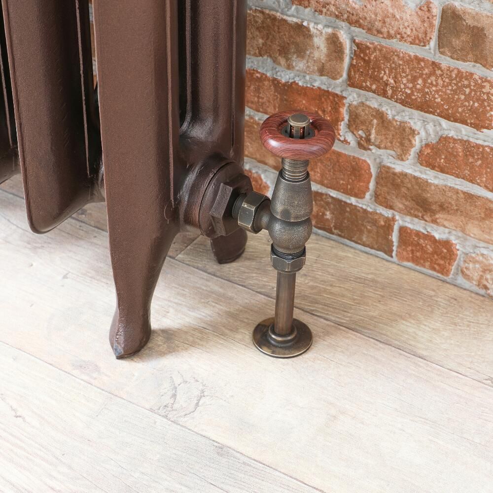 Gietijzeren Radiator Antiek Koper | 76cm Hoog x Kies de Breedte | Erté