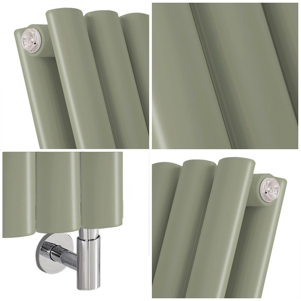 Green Radiator Net Design Radiator Elektrisch Verticaal - Groen (Sage Leaf Green) | Keuze ...