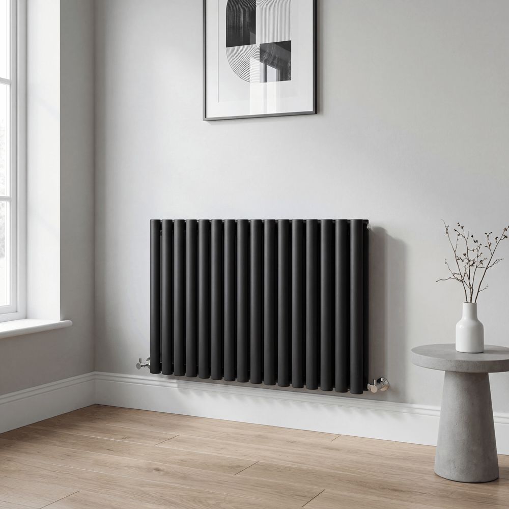 Horizontale Design Radiator 59,5cm Hoog | Keuze Kleur | Keuze Afmeting ...