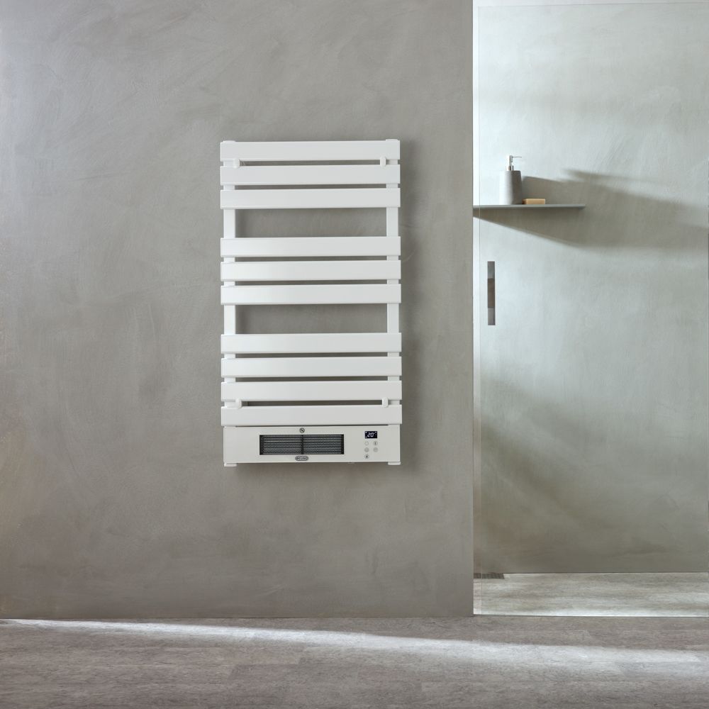 Ecoso Radiator Slimme Elektrische Handdoekradiator met Ventilator - Wit | Keuze ...