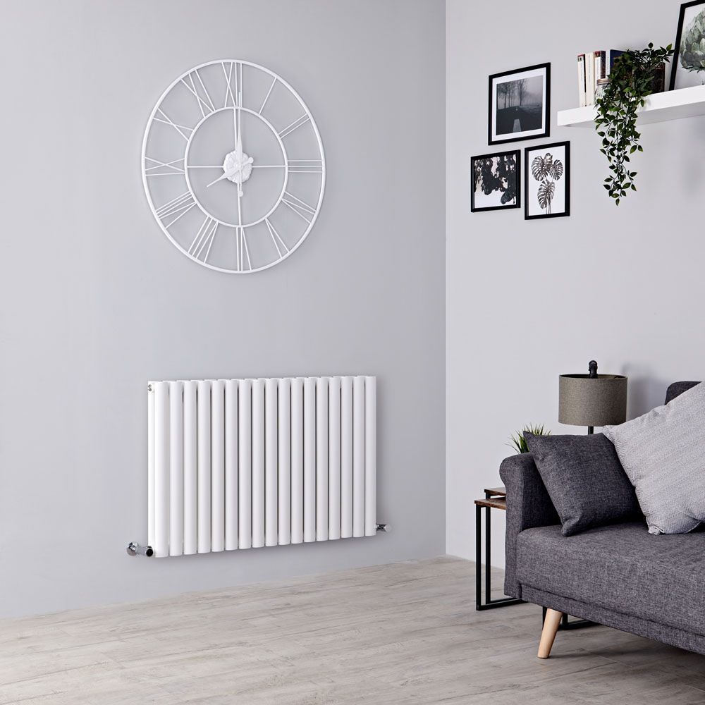 Hoek Radiator Design Horizontale Design Radiator | Keuze Afmeting en Kleur | Enkel of Dubbel ...