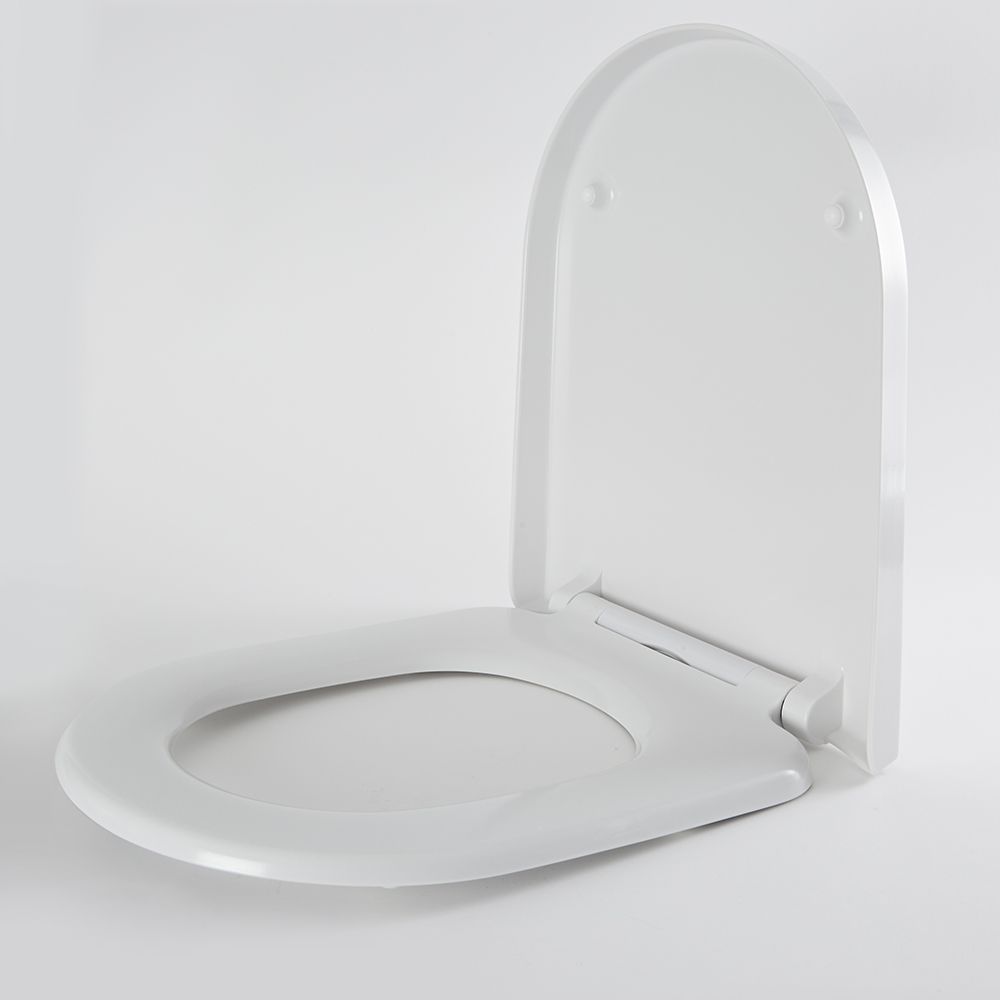 Op te slaan alarm Perfect Soft-Close WC-bril Afneembaar Topmontage Wit | Covelly