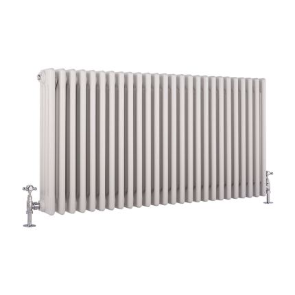 Kolomradiator CV Horizontaal 4-Koloms Klassiek 60cm x 119cm - Wit | Windsor