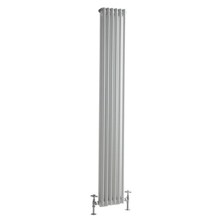 Kolomradiator CV Verticaal 2-Koloms Klassiek 180cm x 29cm - Wit | Windsor