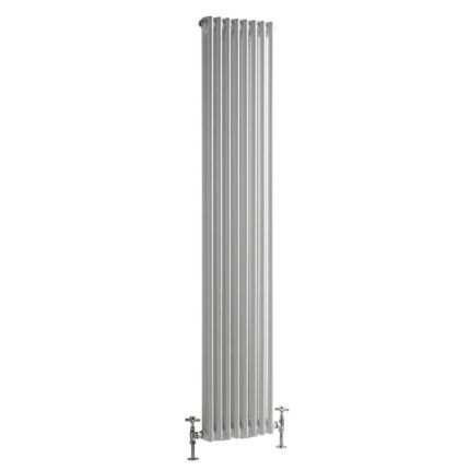 Kolomradiator CV Verticaal 2-Koloms Klassiek 180cm x 38cm - Wit | Windsor