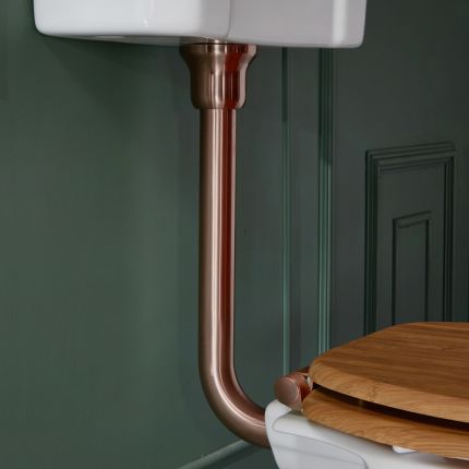 Valpijp voor Laaghangend Reservoir | Keuze Afwerking | Elizabeth