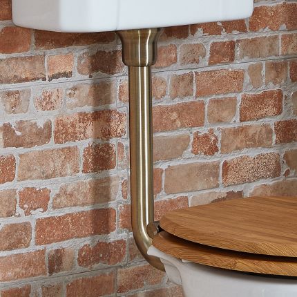 Valpijp Laaghangend Klassiek Reservoir - Geborsteld Goud | Elizabeth