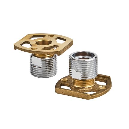 Montagebeugel voor Opbouw Douchekraan met Ronde Staaf Ontwerp