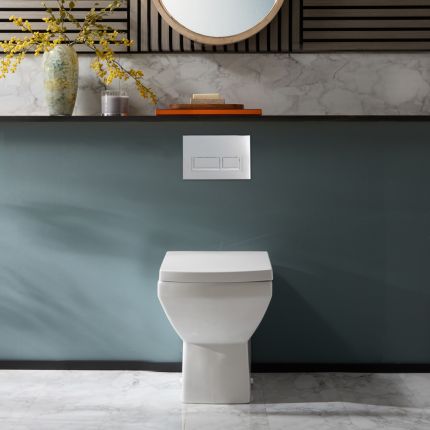 Staand Toilet Modern met Soft-Close Toiletzitting | Halwell