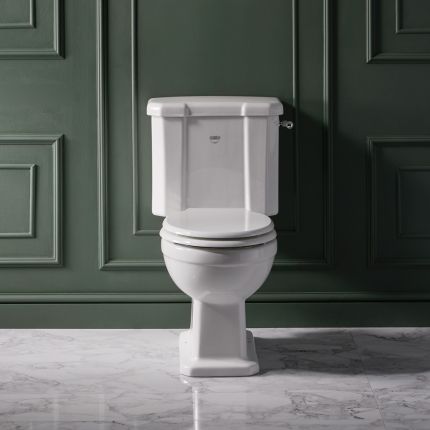 Duoblok Toilet met Stortbak en Soft-Close Toiletzitting - Klassiek | Elizabeth