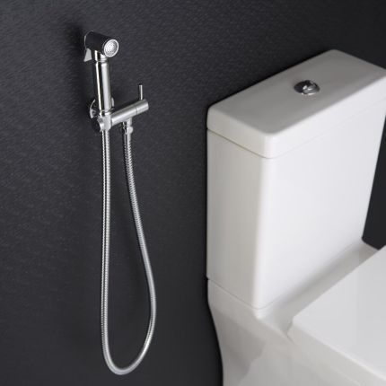 Bidet Sproeier Modern Chromen | Como