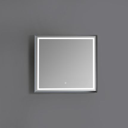 Badkamer Spiegel met LED-Verlichting Modern Waterdicht 75cm x 70cm | Keuze Afwerking | Bromley