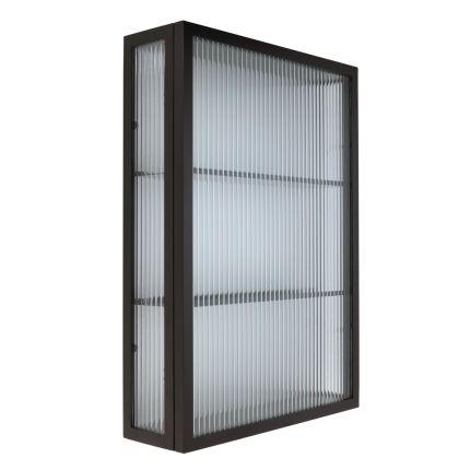 Wandkast Modern 50cm x 70cm met Geribbeld Glas | Sabinio