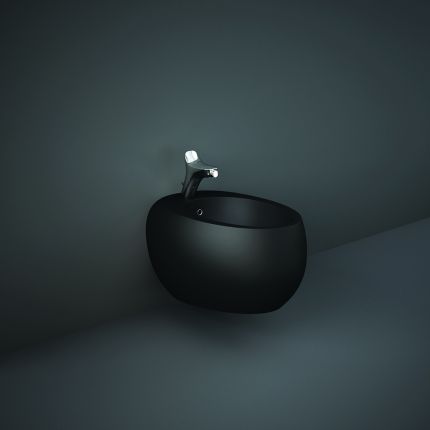 Hangend Bidet Modern - Mat Zwart | RAK Cloud x Hudson Reed