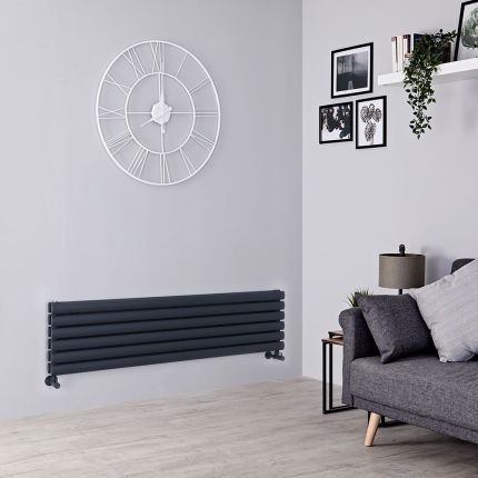 Design Radiator Horizontaal | Keuze Afmeting en Kleur | Enkel of Dubbel Paneel | Revive