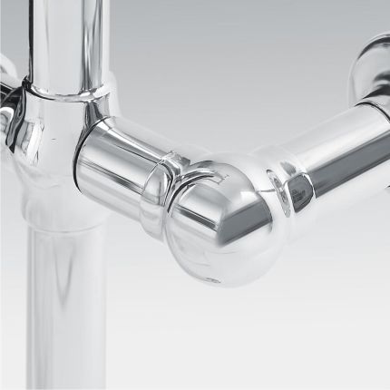 Kabelafdekking voor Verwarmingselement - Chromen