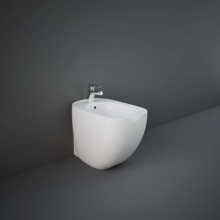 Bidet Staand Modern Glanzend Wit | RAK Illusion x Hudson Reed