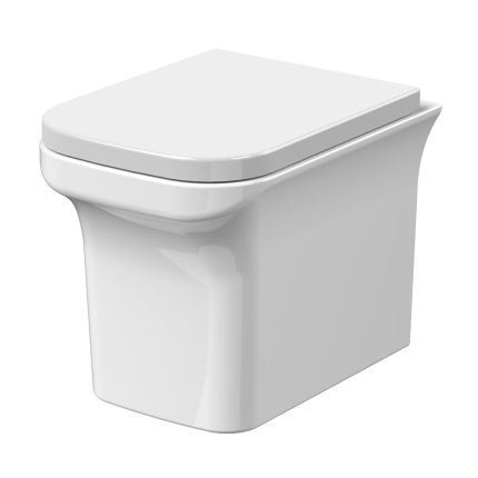 Hangend Toilet Vierkant Modern met Soft-Close Toiletzitting
