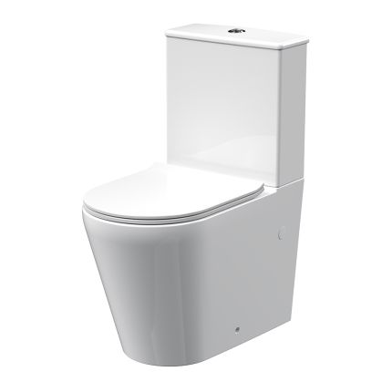 Duoblok Toilet Rond Modern met Soft-Close WC-Bril