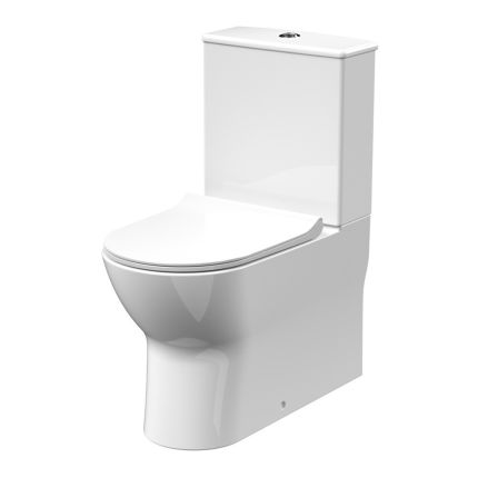 Duoblok Toilet Rond Modern met Soft-Close Toiletzitting