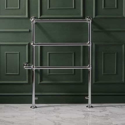 Elektrische Handdoekradiator Klassiek 96,6cm x 67,3cm - Chroom | Countess