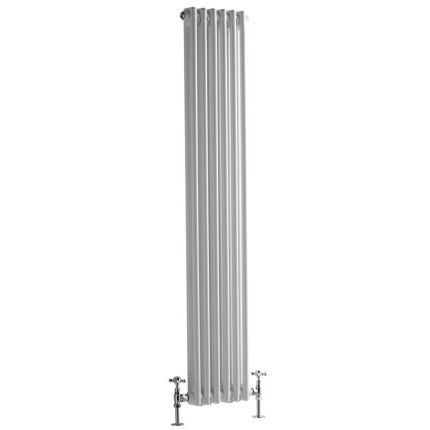 Kolomradiator CV Verticaal 2-Koloms Klassiek 150cm x 29cm - Wit | Windsor
