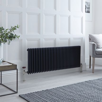Kolomradiator CV Horizontaal 3-Koloms Klassiek 60cm x 159,5cm - Antraciet | Windsor