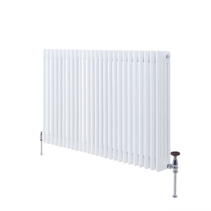 Kolomradiator CV Horizontaal 4-Koloms Klassiek 75cm x 119cm - Wit | Windsor