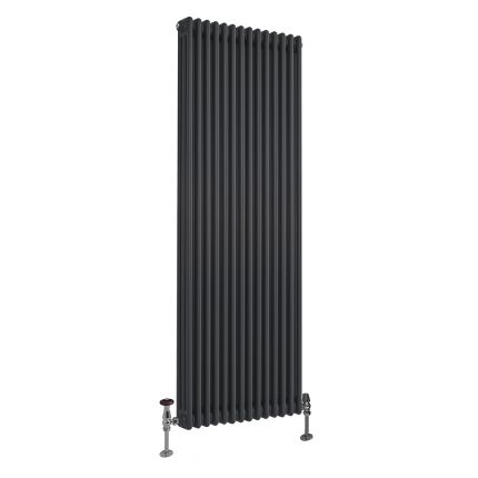 Kolomradiator CV Verticaal 3-Koloms Klassiek 180cm x 65cm - Antraciet | Windsor