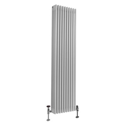 Kolomradiator CV Verticaal 4-Koloms Klassiek 180cm x 47cm - Wit | Windsor