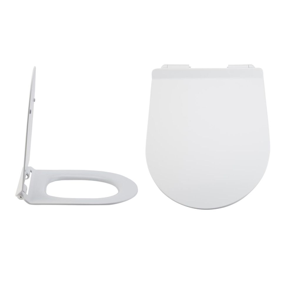 Duroplast Zachtsluitende Toiletbril Easy Fix &  Bovenaansluiting | Otterton