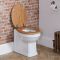 Staand Toilet Klassiek Inclusief Toiletzitting met een Keuze Scharnierkleuren | Richmond