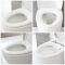 Toilet Hangend Randloos Keramisch met Soft-Close WC-Bril Wit | Kenton