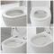 Toilet Hangend Randloos Keramisch met Soft-Close WC-Bril Wit | Ashbury