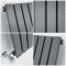 Design Radiator Horizontaal Antraciet 83,4 x 63,5cm 841Watt| Sloane