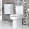 Fonteinmeubel Hangend H.46 x B.40cm Met Duoblok Toilet | Keuze Afwerking Fonteinmeubel | Covelly