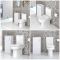Fonteinmeubel Staand H.80 x B.40cm Met Duoblok Toilet Rond| Keuze Afwerkingen Fonteinmeubel | Covelly