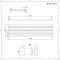  Design Radiator Horizontaal Antraciet 160 x  47,2cm 1304 Watt| Revive