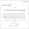 Design Radiator Horizontaal Antraciet 160 x 47,2cm 1577Watt| Sloane