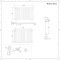 Design Radiator Horizontaal Enkelpaneel 100cm x 63,5cm - 1015 Watt - Antraciet | Revive