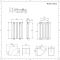 Design Radiator Horizontaal Dubbelpaneel 41,3cm x 63,5cm - 652 Watt - Antraciet | Revive