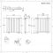 Design Radiator Horizontaal Dubbelpaneel 59cm x 63,5cm - 932 Watt - Antraciet | Revive