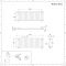Design Radiator Horizontaal Enkelpaneel 118cm x 40cm - 813 Watt - Antraciet | Revive