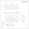 Design Radiator Horizontaal Dubbelpaneel 118cm x 40cm - 1238 Watt - Antraciet | Revive