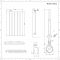 Elektrische Design Radiator Thermostatisch Horizontaal Zwart 100x 63,5cm | Delta