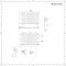 Elektrische Design Radiator Thermostatisch Horizontaal Zwart 100x 63,5cm | Revive