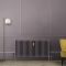 Kolomradiator Horizontaal Klassiek 3-kolommen Paars (Dahlia Purple) | Kies de Afmeting | Windsor