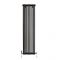 Kolomradiator Verticaal 180cm Klassiek 3-kolommen Zwart (Midnight Black) | Kies de Afmeting | Windsor
