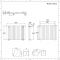Design Radiator Horizontaal Dubbelpaneel Onderaansluiting Wit 82,6 x 63,5cm 1461Watt | Revive Caldae