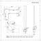 Vlakke Elektrische Handdoekradiator Incl. Standaard Verwarmingselement RVS 60cm x 100cm| Quo